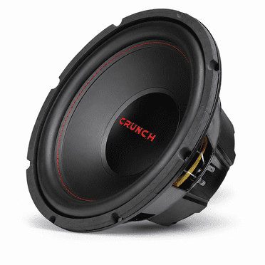 Crunch CRW12D4 12 Inch 800 Watt MAX Dual Voice Coil Car Subwoofer Speaker