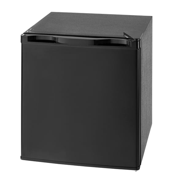 KFFKFF Mini Fridge, 1.6 Cu.Ft, Single Door Compact Refrigerator, Adjustable Temperature, Metal Shelf, Energy Efficient Small Refrigerator, Reversible Door, Low Noise