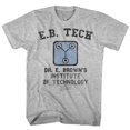 thumbnail image 1 of Back To The Future Eb Tech Gray Heather Adult T-Shirt 3Xlt, 1 of 2