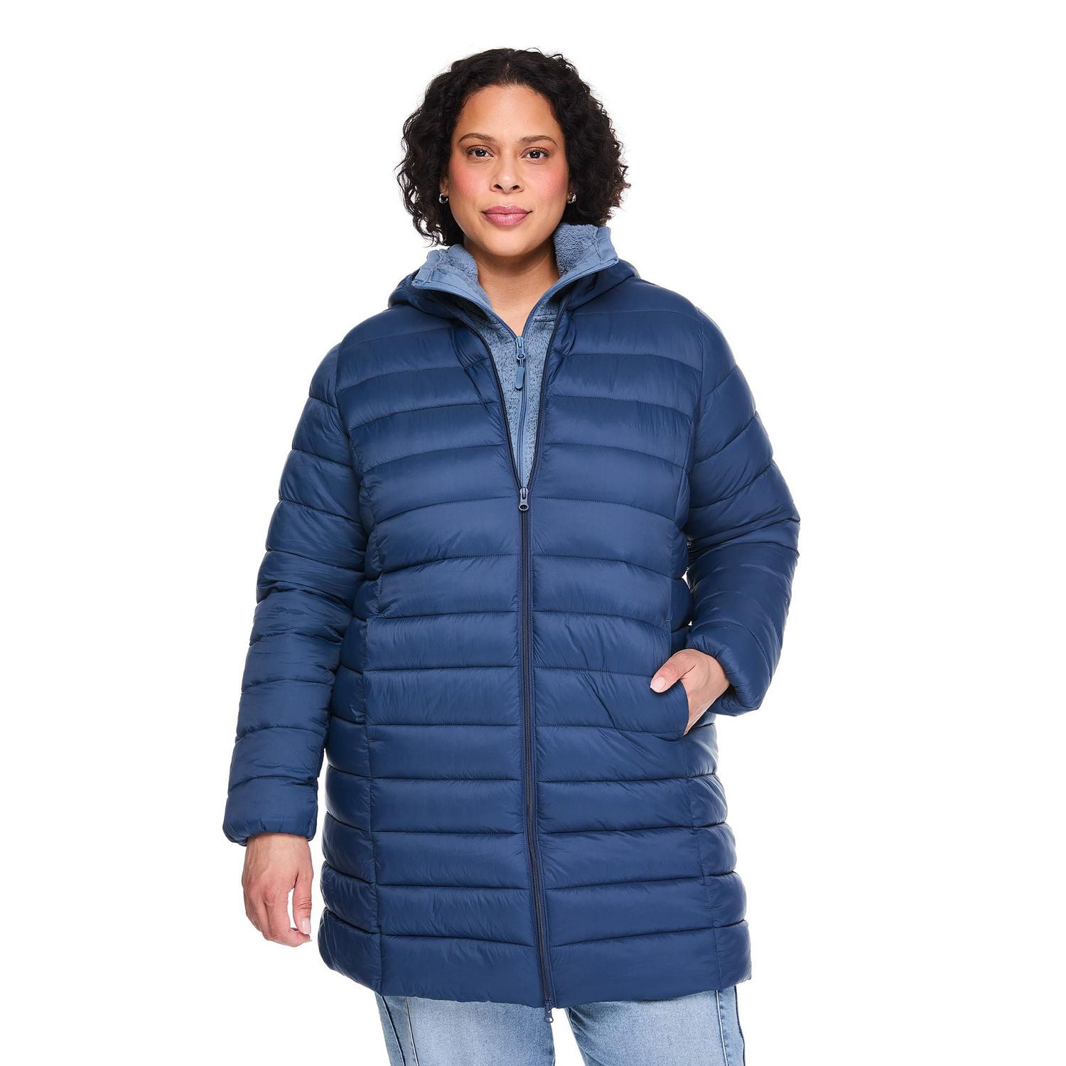 George Women's Plus Packable Puffer Coat