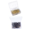 thumbnail image 1 of KAKOWELY 300Pcs Frame Metal Nails Picture Nails Wall Mounting Nails Iron Copper Head Steel For Home Use, 1 of 7