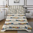 thumbnail image 1 of Erosebridal Cartoon Train Quilt Sets for Twin Size Bed, Railway Bed Set, Steam Engine Decor 2-Piece, 1 of 5
