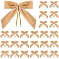 thumbnail image 1 of Aufmer 100 Pcs Small Velvet Christmas Bows, Bows for Wreath Gift Craft, Wedding Party Home Decoration, 1 of 5