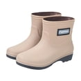 thumbnail image 2 of GUOOL Bottes de Pluie Mi-Mollet pour Femmes Bottes Décontractées de Travail pour Dames Cuisine Randonnée 36, 2 of 9