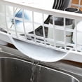 thumbnail image 3 of Dish Drying Rack Dish Drainer Small Dish Drying Rack Dish Strainer Dish Racks For Kitchen Counter Dish Drying Rack Fast Drainage Detachable Base Drainboard Design Strong Plastic, 3 of 5