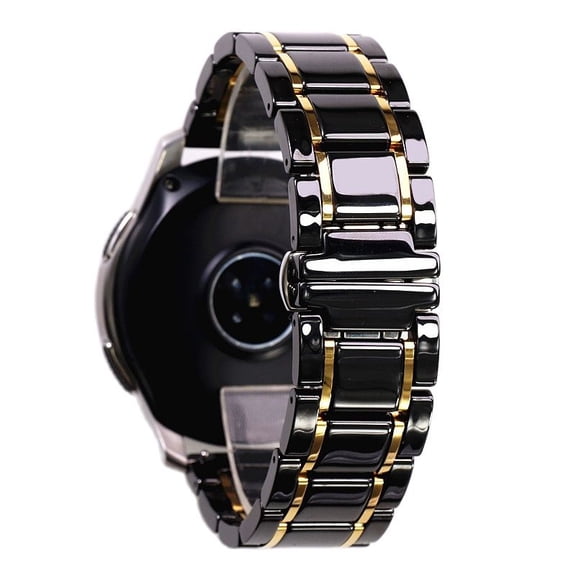 20mm 22mm Steel Ceramic Strap For Samsung Galaxy Watch4 5 40mm 45 44mm Pro Amazfit Gts Watch Band Wristband Huawei Belt Bracelet