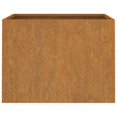 thumbnail image 3 of vidaXL Planter 62x47x46 cm Corten Steel, 3 of 5