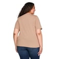 thumbnail image 3 of Lane Bryant Women's Plus Crew-Neck T-Shirt, 3 of 6