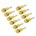 thumbnail image 3 of Banana Connector Panel Socket,  Stable 2mm Banana Socket High Accuracy Technology Low Loss  For Industrial Equipment Yellow, 3 of 8