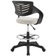 thumbnail image 3 of Modway Thrive Chair Tall Office for Adjustable Standing Desks, Gray, 3 of 5