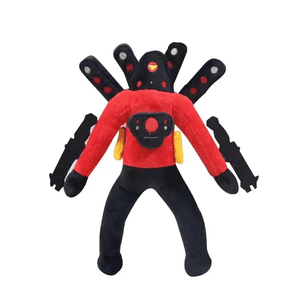 Jouet en peluche pour haut-parleur Titan amélioré aux toilettes Skibidi 11.8 Poupée de caractère soft stuffed de pouce, figure de collection mignonne pour les fans, grand cadeau pour les enfants & Adultes, 30cm