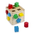 thumbnail image 4 of Melissa & Doug Cube de tri de forme - Jouet en bois classique avec 12 formes, 4 of 5