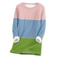 thumbnail image 2 of Hauts pour Femmes à Manches 3/4, Grand Haut Raglan Ample pour Femmes, sous-Couche Chaude en Laine d'Agneau Épaissie et en Velours, Chandail en Molleton Col Rond d'Halloween en Liquidation, 2 of 4