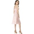thumbnail image 4 of INSPIRE CHIC Robe à Bretelles Réglables à devant Torsadé à Motif Floral pour Femme, 4 of 6