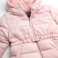 thumbnail image 3 of Pink Platinum Winter Jacket - Quilted Fleece Lined Windbreaker Puffer Coat (Size  7-16), 3 of 7