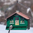 thumbnail image 2 of Perky-Pet 8 lb Squirrel-Be-Gone II Green Home Style Wild Bird Feeder, 2 of 9