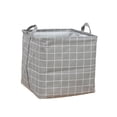 thumbnail image 2 of Storage Basket Gift Shelf Basket Storage Bin Nursery Basket Organizer Box For Room Deco Gray, 2 of 6