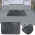 thumbnail image 1 of Yhmxh Bathroom Rugs Striped Memory Foam Bathroom Rug Soft Absorbent Velvet Bath Mat Dots On Underside Machine Washable Bathmat Thick Shower Floor Carpet Rugs Room Living Room Rug Bath Mat, 1 of 7