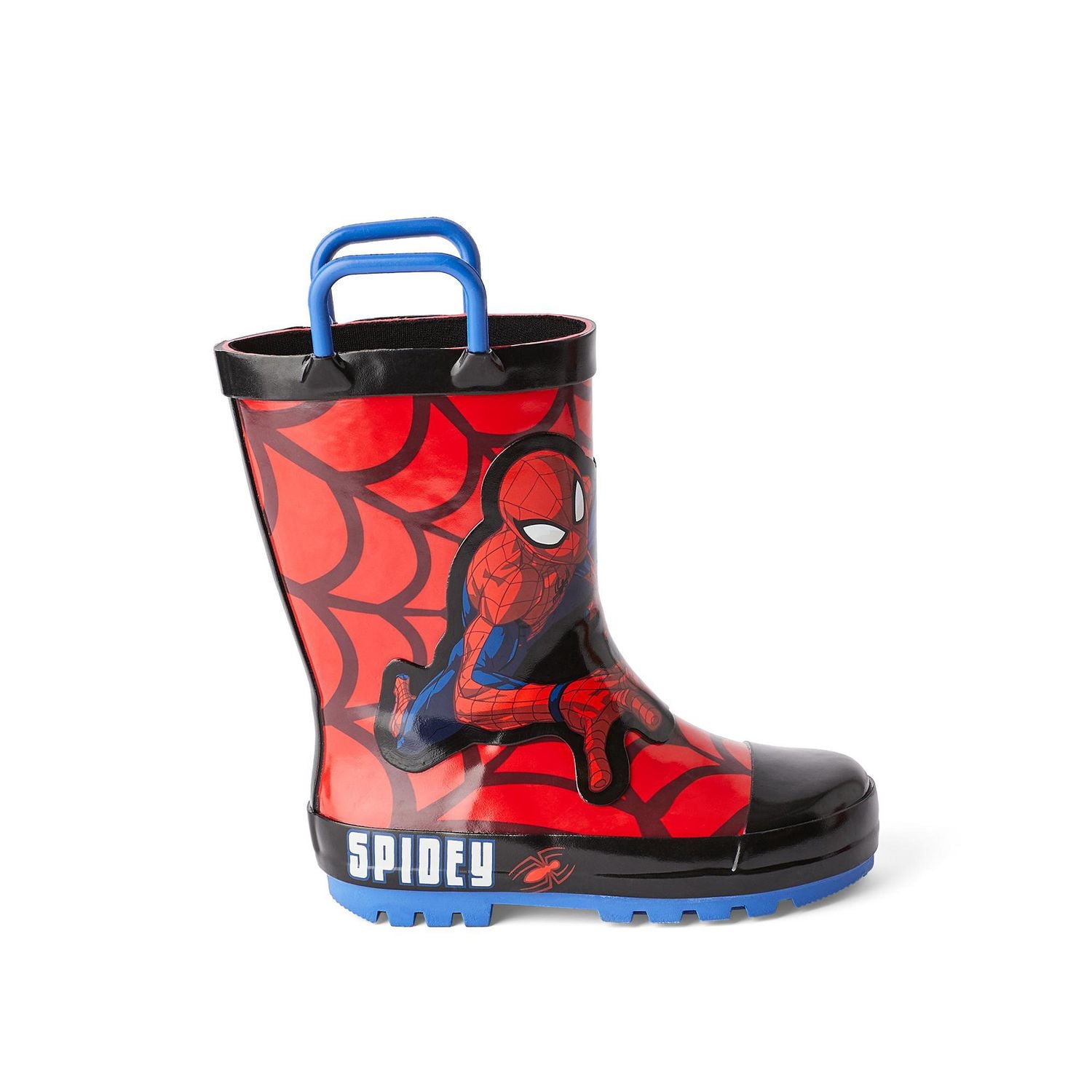 Bottes de pluie en caoutchouc Spider-Man pour garçons