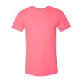 thumbnail image 1 of American Apparel 50/50 Tee, M, Neon Heather Pink, 1 of 1
