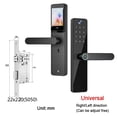 thumbnail image 2 of IP66 Waterproof Wifi Smart Door Lock Electronic Digital Lock With Keypad For Front Door For Door Thickness 35-100mm ,Corrosion-Resistant, 2 of 5