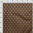 thumbnail image 2 of oneOone Viscose Jersey Fabric Floral Block Printed Craft Fabric BTY 60 Inch Wide, 2 of 4
