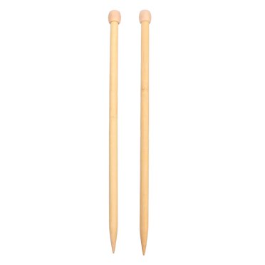 1 Pair of Knitting Needles Wooden Knitting Tools Knitting Rods Crochet Needles