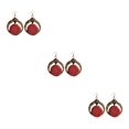 thumbnail image 3 of maskred Unique Pendant Necklace For Women – Bohemian Style Lovers Handmade Gift E055-Red 3Set, 3 of 6