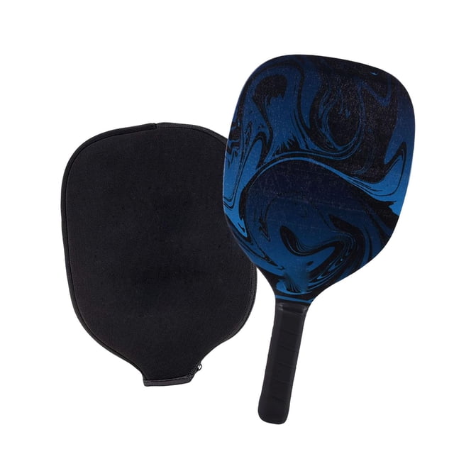 Almencla , Raquette, Long Manche Antidérapant Raquette de Pickleball avec Housse de Protection pour A