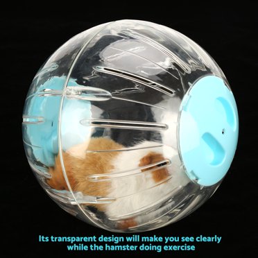 Hamster Exercise Ball Hamster Ball Hamster Toy Gerbil Exercise Ball 18.5cm New Fashion Plastic Small Hamster Gerbil Pet Running Jogging Exercise Ball ToyBlue