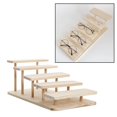 thumbnail image 2 of thinsony Wooden Sunglasses Rack Glasses Display Stand Holder Organizer Stand 5 Layers, 2 of 9
