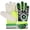 green, variant on Kids Soccer Goalie Gloves 5/6/7 Size Latex Children Football Goalkeeper Gloves with Adjustable Wrist Strap Anti-Slip