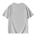 thumbnail image 5 of Girls Summer Oversized T-Shirts - Short Sleeve, Crewneck, Solid Color - Casual Basic Tops, 3-14 Years, 5 of 5