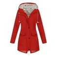 thumbnail image 1 of Veste Coupe-Vent pour Femme avec Capuche Amovible pour Activités de Plein Air d'Alpinisme et de Randonnée, 1 of 3