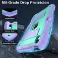 thumbnail image 2 of Case for iPad Mini 7 A17 Pro 2024 / iPad Mini 6 2021 8.3 Inch, Shockproof Protective Cover with Kickstand Shoulder Strap, 2 of 7