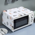 thumbnail image 2 of BINGLI Clearance! Microwave Dust Cover Organizer Microwave Protection Cover, Oven Cover, Microwave Oven Oil and Moisture-proof Cover with 2 Storage Organizer Bags, 2 of 2
