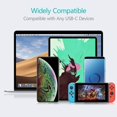 thumbnail image 4 of KOMI 100W USB C Magnetic Adapter, 20 Pin PD Fast Charge Magnetic Breakaway USB-C Right Angle Adapter for MacBook, Galaxy S24 Ultra, iPad Pro, Nintendo Switch, ROG Ally, Steam Deck, Gamepad(1 Pack), 4 of 5