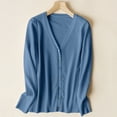 thumbnail image 4 of Formal Cardigan Sweater Dresses for Women Thick Sweater Cardigan plus Size Short Cardigan Summer Sweaters for Women Open Front Light Sweaters for Women Open Front Titanium Snap Cardigan Sweaters for, 4 of 4
