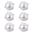 thumbnail image 4 of Abbracc 6 Pieces Button Covers Classic Cufflinks for Graduation Anniversary Business, 4 of 9