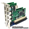 thumbnail image 2 of PCI-E To PCI Adapter Card PCIE To 2 PCI Slot Support Golden Tax Card Sound Card Parallel Port Card, 2 of 10