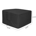 thumbnail image 3 of Housse de Mobilier de Patio Imperméable et Coupe-Vent, Housse de Table, Housse de Foyer, Protecteur, 3 of 9