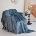 thumbnail image 4 of LSLJS Throw Blankets Soft Fuzzy Warm, Fuzzy Throw Blankets Couch Fleece, Throw Blankets Bed Cozy Machine Washable Plush Thick Comfy Checkered Furry Sofa, Throw Blanket, 4 of 6