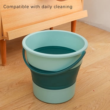 EGNMCR Buckets Folding Bucket, Car Wash, Telescopic Portable Foot Bucket Foldable water pail