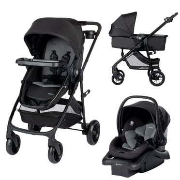 Safety 1st Grow and Go™ Flex 8-in-1 Travel System Alloy