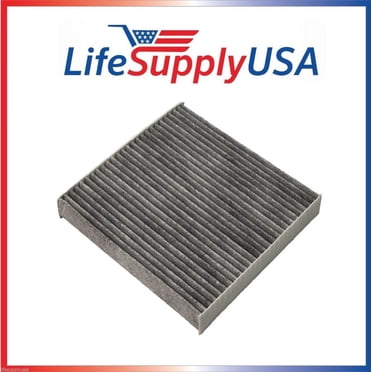 LifeSupplyUSA Filtre à Air d'Abri CP134 (CF10134) pour Honda et Acura avec Charbon Activé
