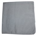 thumbnail image 1 of Pack of 10 Daily Basic Plain 100% Polyester 22 x 22 Bandanas (Grey), 1 of 2