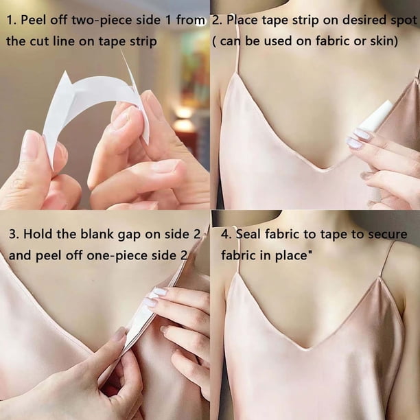 Double Sided Clothing Tape for Dress Necklines and Garment Fixing