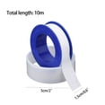thumbnail image 3 of Home 10 Rolls Tape for Duct Tape Glue Thread Tape Plumber Tape for Shower Duct Thread White Home Decor, 3 of 9