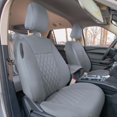 thumbnail image 4 of For 2020-2024 Ford Explorer Base FH Group Neoprene Custom Fit Car Seat Covers Water Resistant - Full Set Solid Gray, 4 of 9