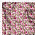 thumbnail image 4 of Soimoi Poly Georgette Fabric Leaves & Peony Floral Print Fabric by Yard 52 Inch Wide, 4 of 5